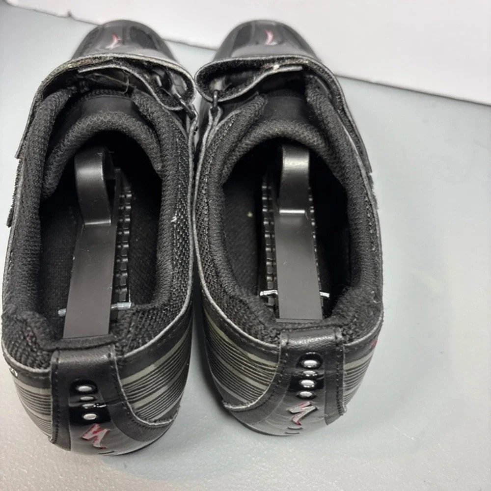 Specialized Sport TR Cycling Shoes Mens Black SPD Cleats Body Geometry sz 7.5